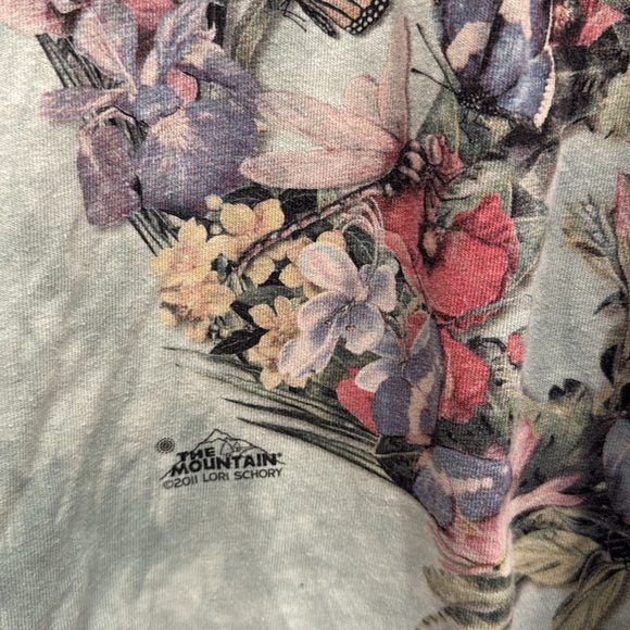 The Mountain 2011 butterfly peace t-shirt - Picture 3 of 12